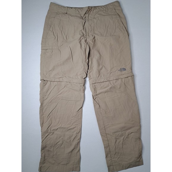 The North Face Other - The North Face Mens Hiking Convertible Pants Khaki Size 36